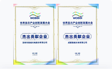 热烈：豨opay钱包光电荣获世界显示产业创新发展大会“杰出贡献企业”奖
